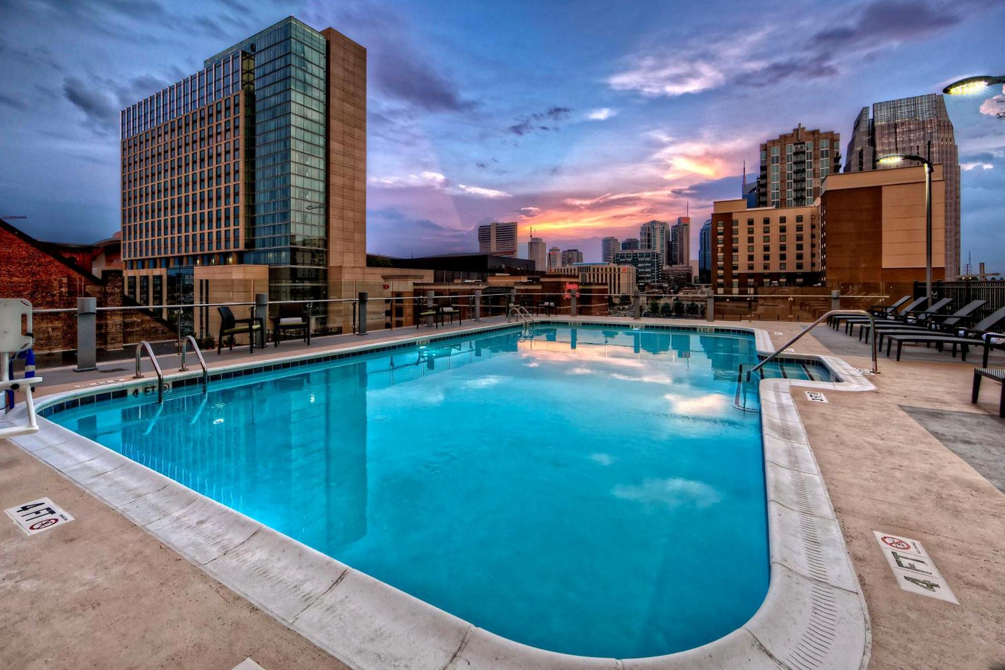 Hilton Garden Inn Nashville Downtown/Convention Center Buitenkant foto